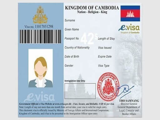 Visa To Cambodia